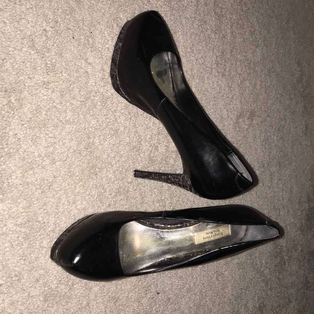 Black heels